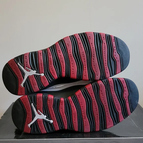 Nike Air Jordan 10 Retro Chicago Sz 9 - Picture 6 of 9